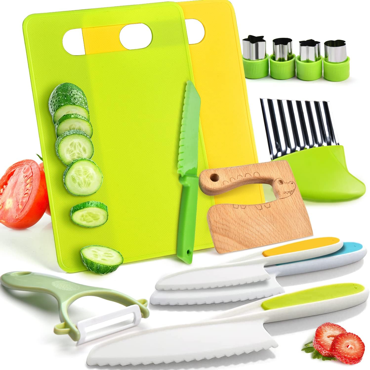 Montessori Kids Cooking Set - Safe & Real Fun!