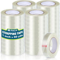 Filament Strapping Tape 1 in x 60 yd 40 Rolls - Heavy Duty Reinforced