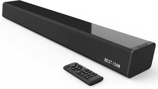 Immerse in 110dB Surround Sound with Bestisan 28 Soundbar