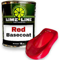 LiME LiNE Automotive Basecoats 1k Urethane Base Coat Color - Red Pint