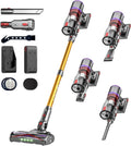 Cordless Vacuum Cleaner with 580W Motor and 50KPA Suction Power