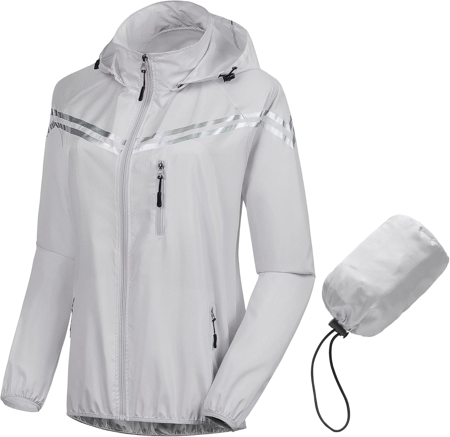 Waterproof Reflective Running Jacket