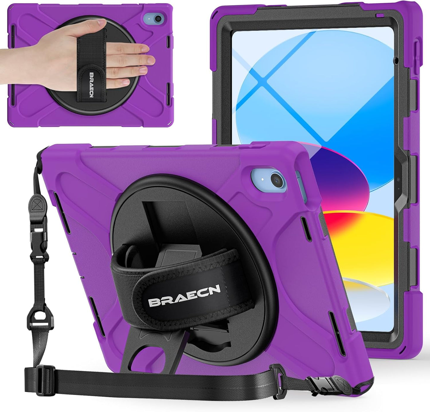 Shockproof Protective Case for iPad 11th/10th Generation 2025/2022