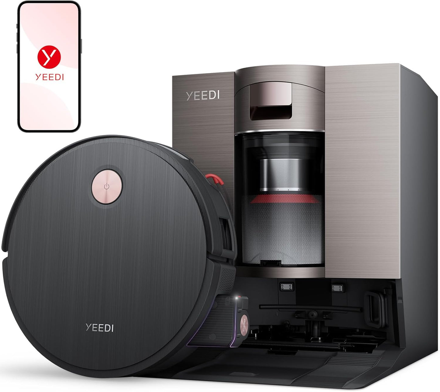 Yeedi S20 Infinity Robot Vacuum&Mop with 19,500Pa Suction