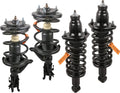 MOSTPLUS Front Rear Struts Shocks Compatible for 2001-2005 Honda Civic