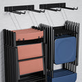 Folding Chair Storage Rack - Space Saving Wall Hangers for Chairs