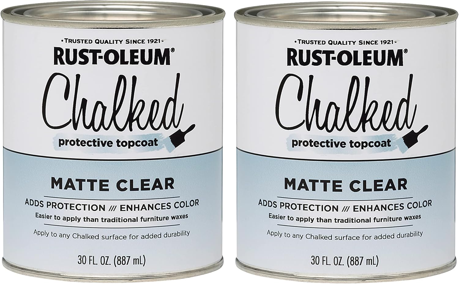 Rust-Oleum Chalked Protective Topcoat Paint for Vintage Looks