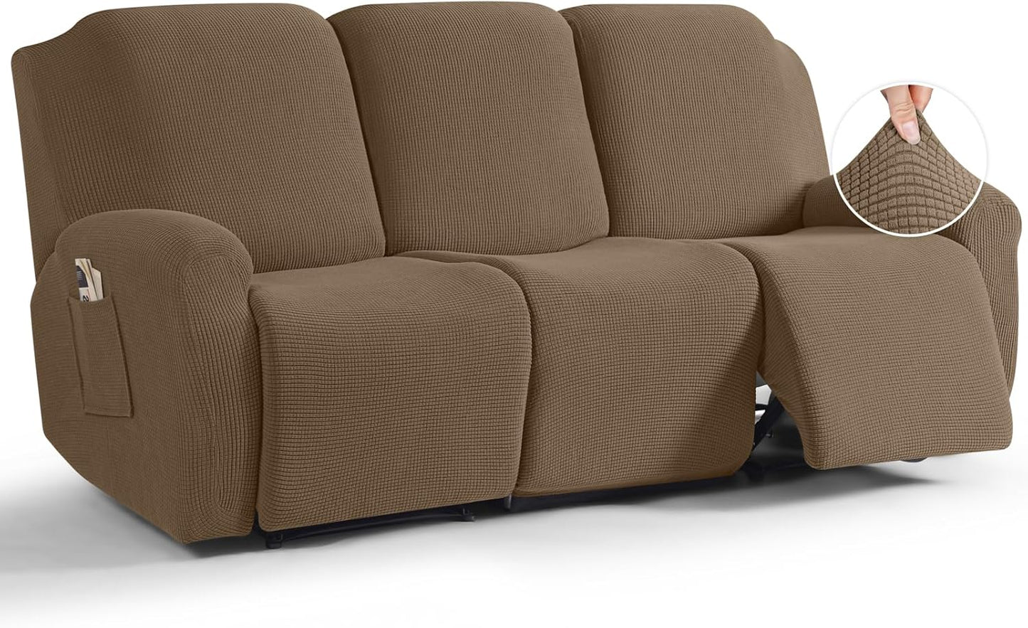 TAOCOCO Recliner Sofa Covers - Stretch Large Couch Protector