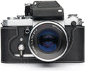 Handmade Genuine Leather Half Camera Case for Nikon F2 - Vintage Fit