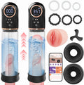 Electric Penis Pump for Male Sex Toys - App Control & 4 Suction Modes