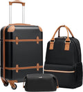 Coolife Luggage Set 3 Piece Suitcase Set for Effortless Travel
