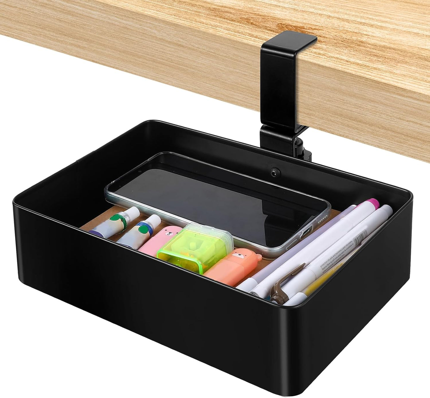 Tolare 360 Swivel Under Desk Drawer Organizer