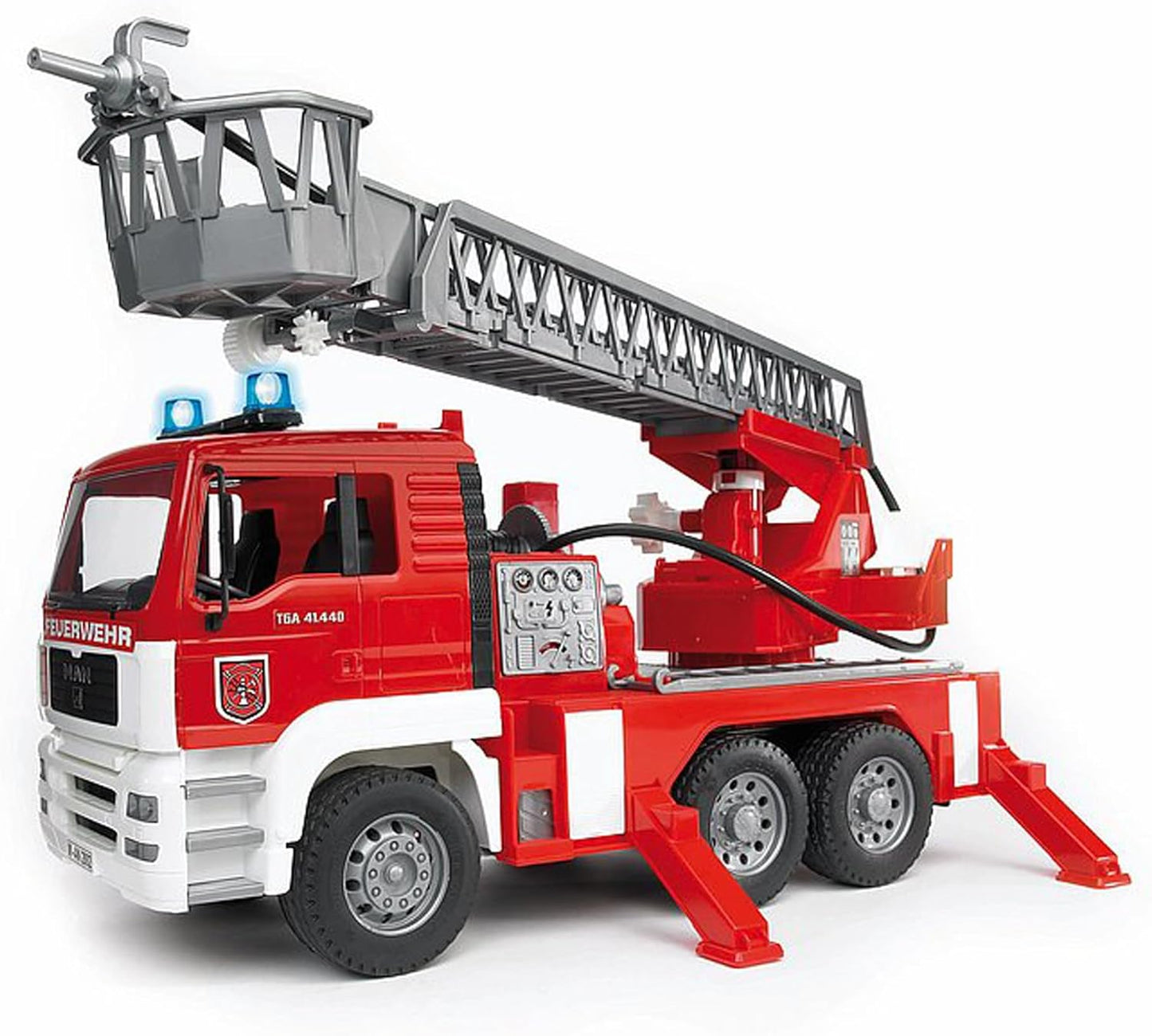 Bruder Toys 02771 Man Fire Engine with Realistic Features