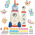 Space Rocket DIY Balloons Kit 195pcs - Creative Sticky Balloon Set