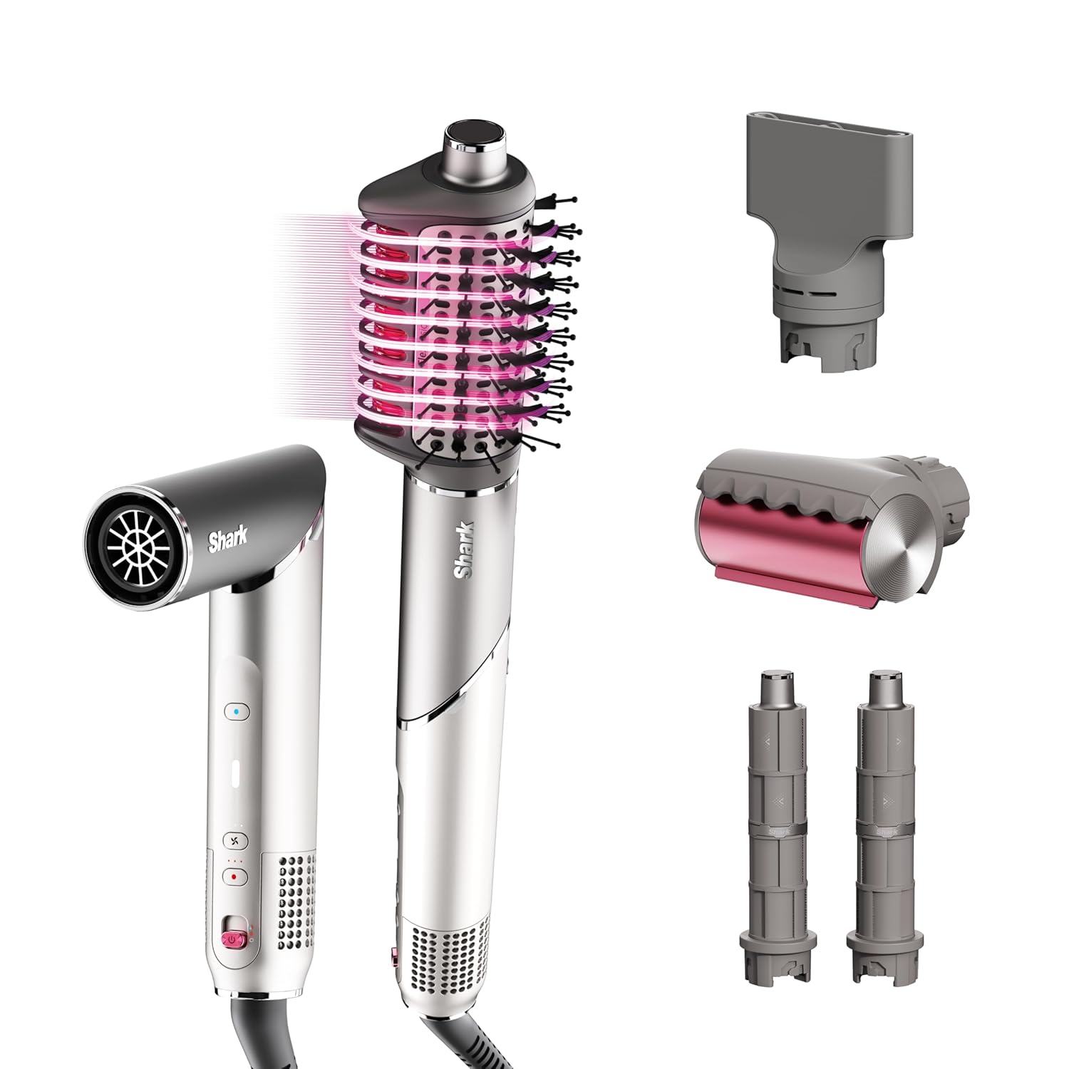 Shark FlexFusion Hair Dryer + Brush Combo for Effortless Styling
