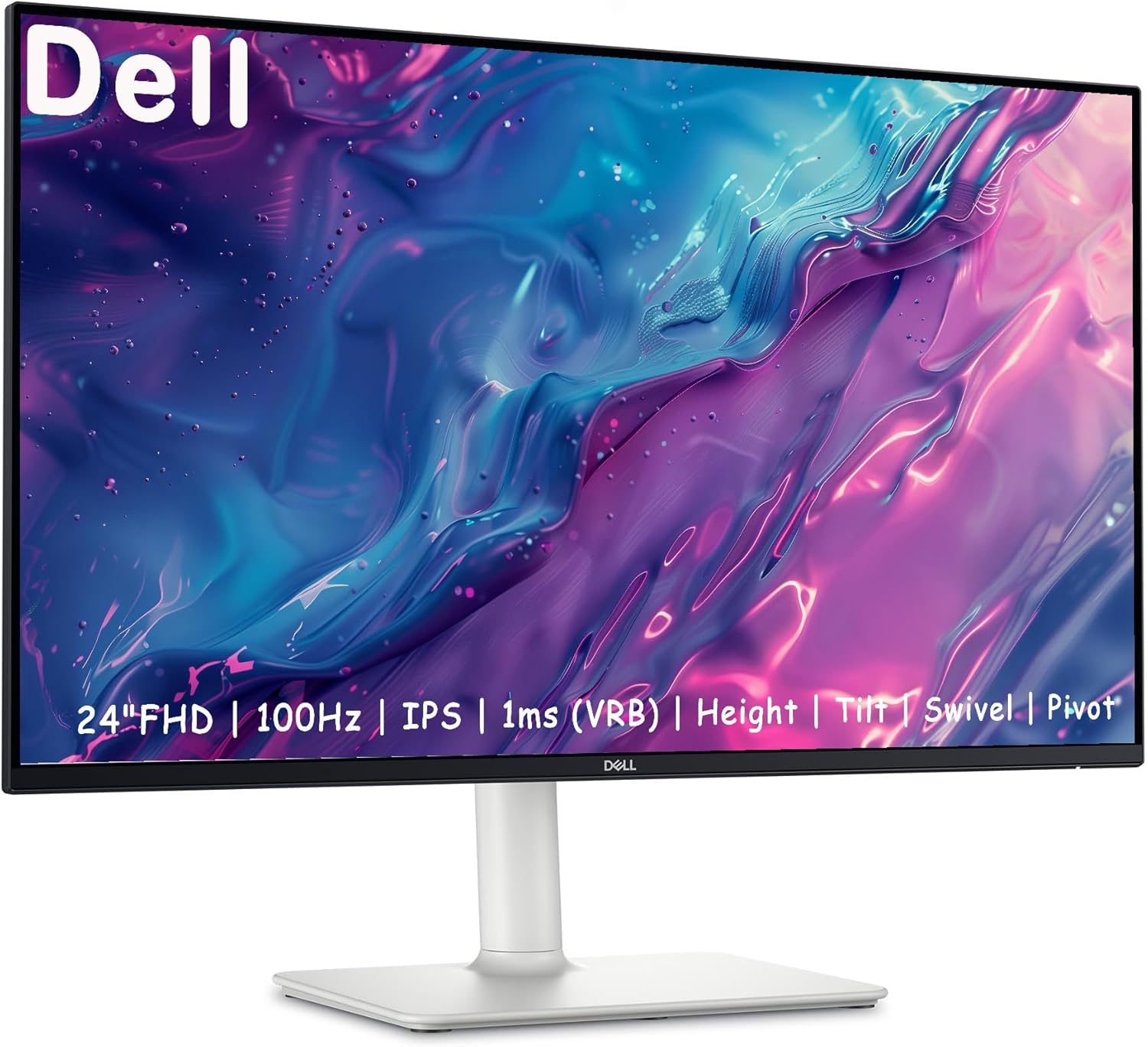 Dell 24 FHD Monitor - Smooth Gaming Experience