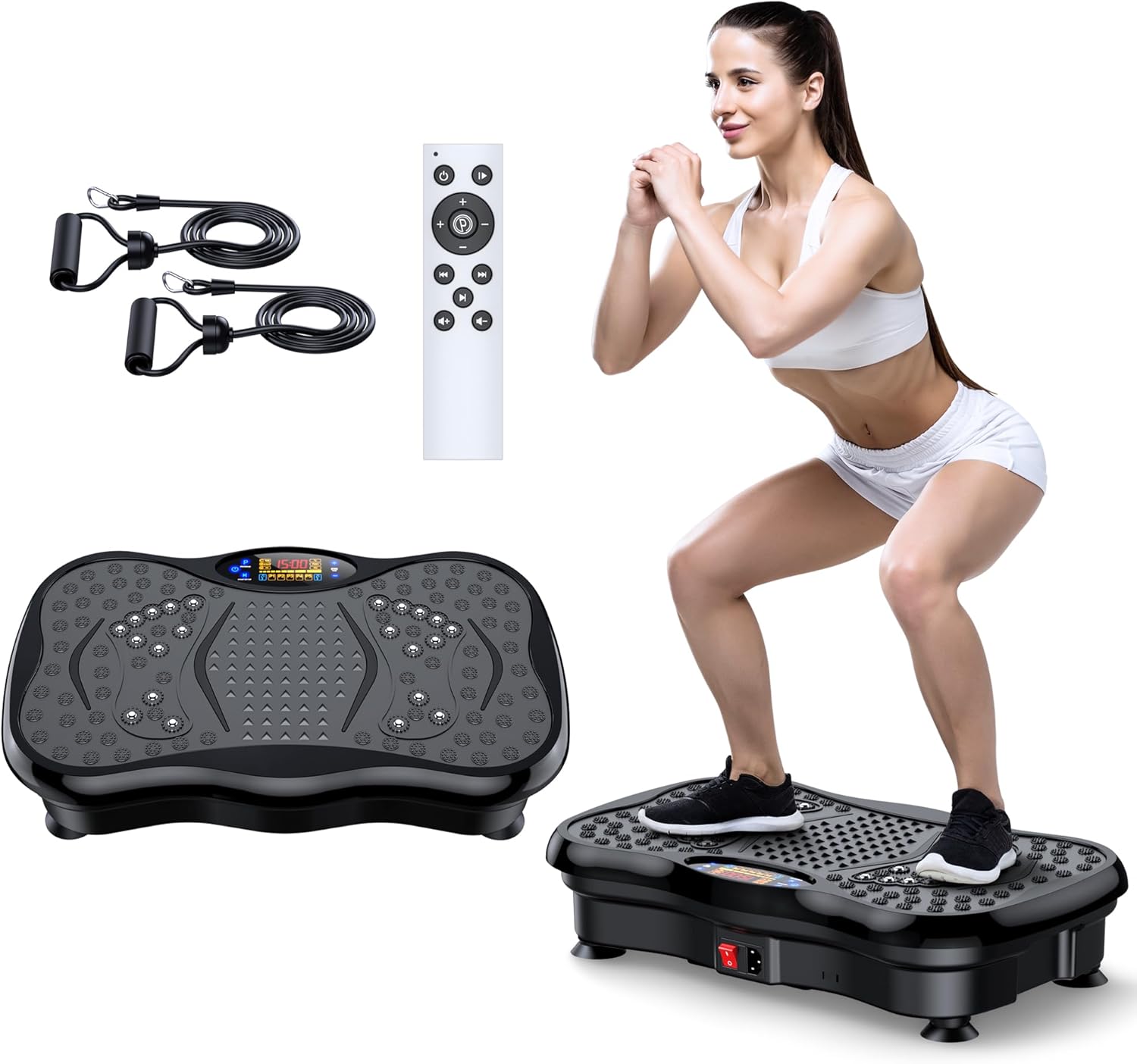 GMCXAX Vibration Plate: Total Body Fitness Power
