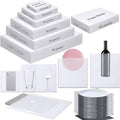 Dish Packing Supplies for Moving 240pc - Foam Pouches & Sheets
