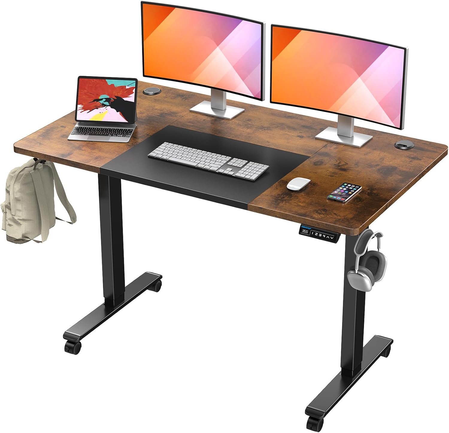 Height Adjustable Standing Desk for Ergonomic Home Office