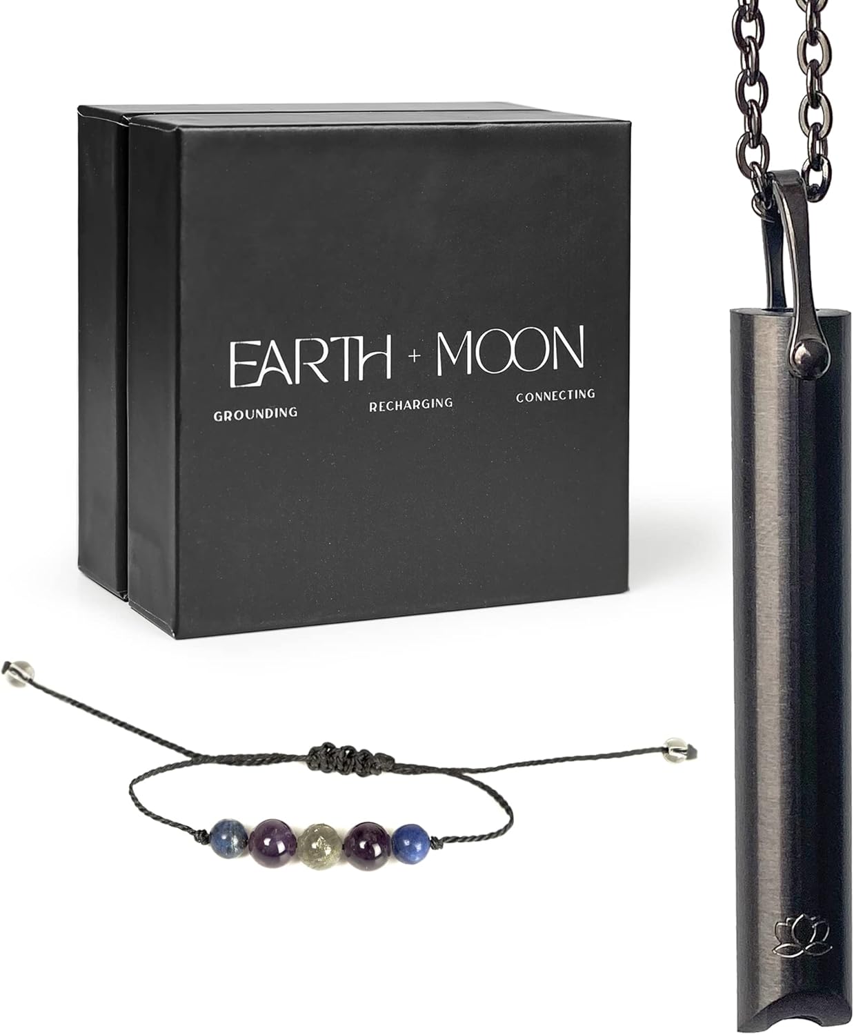 Anxiety Breathing Necklace for Relaxation and Calmness