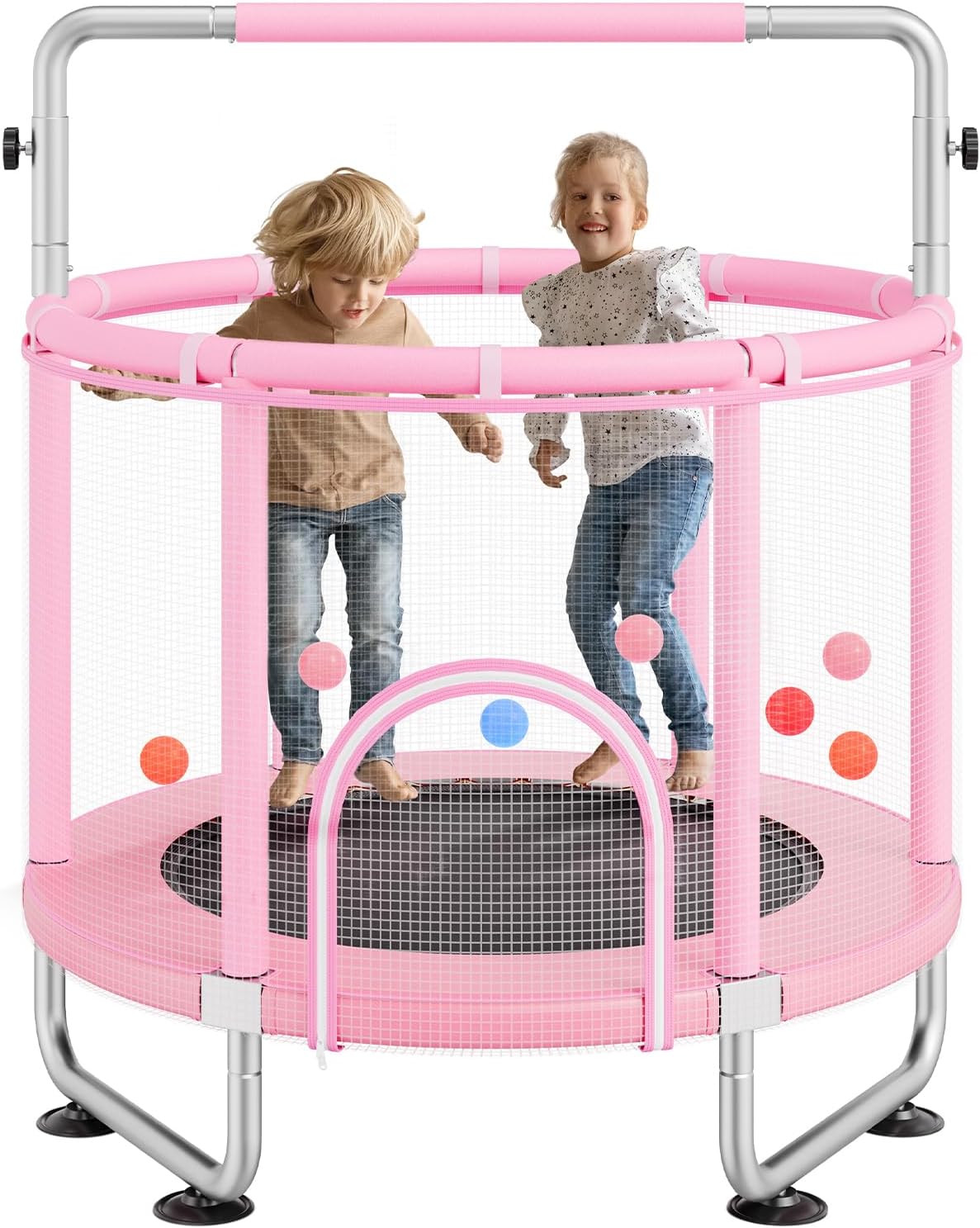 VEVOR 5FT Trampoline for Toddlers - Indoor/Outdoor Fun
