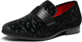 Boys Dress Slip-On Loafers in Patent PU or Velvet - Formal Shoe