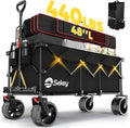 Collapsible Foldable Extended Wagon 48in - Heavy Duty Utility Cart