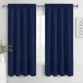 Blackout Curtains 72 in Length 2 Panels Set - Room Darkening Thermal