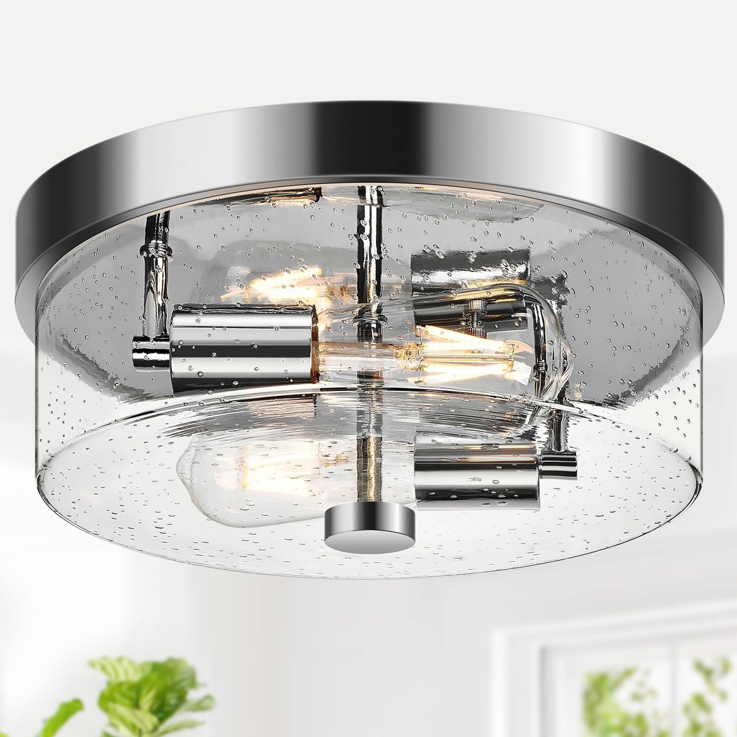 Flush Mount Ceiling Light Fixtures for Farmhouse Style Decor