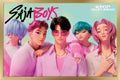 Gold Framed Netflix KPop Demon Hunters Saja Boys Poster 34in x 22in