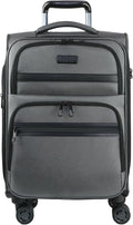 KROSER Softside Expandable Carry On Luggage 20in - Lightweight Durable