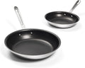 All-Clad Stainless Steel Pro Nonstick Frying Pan Set 8 & 10 in