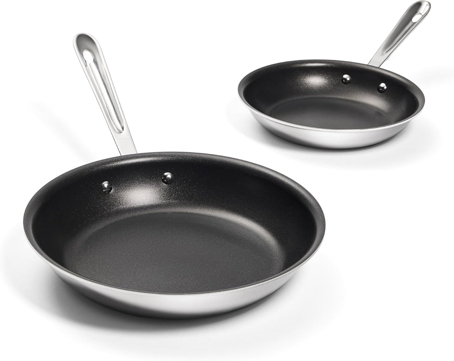All-Clad Stainless Steel Pro Nonstick Frying Pan Set Review