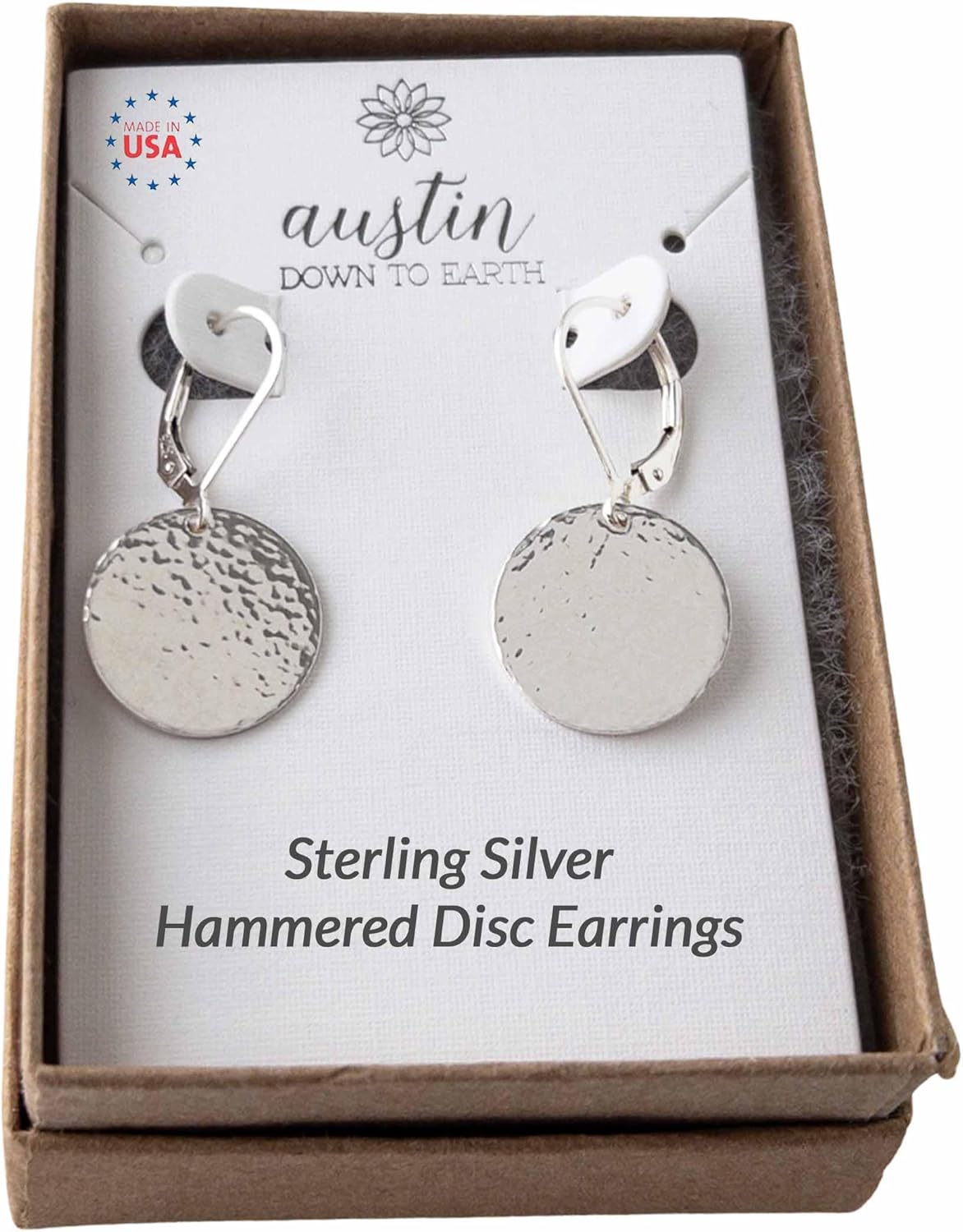 Trendy Leverback Earrings for Women in Gold or Silver Finish