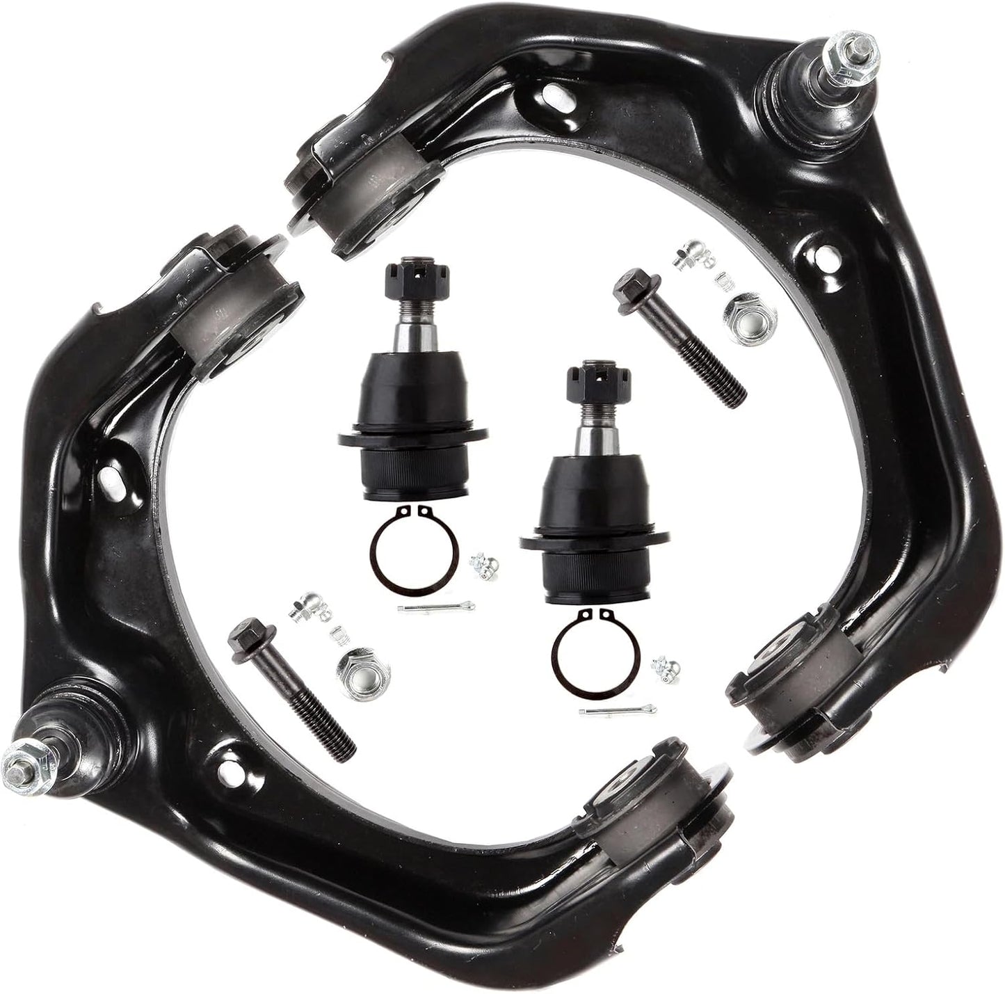 4pc Front Upper Control Arm Ball Joint Set for Ford Explorer