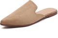 Tilocow Mules for Woman Comfortable Pointed Toe Backless Loafers offer