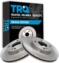 TRQ Front Brake Rotors Set Vented Compatible with 2011-2019 Ford