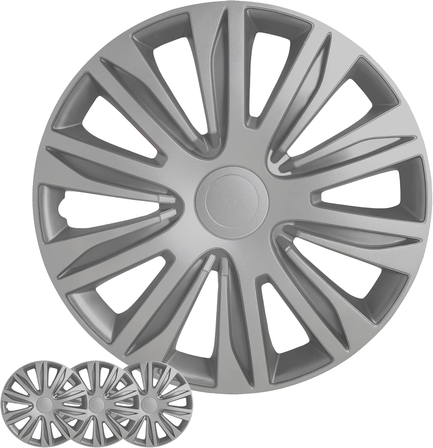 16 Inch Hubcaps 4-Pack Kit for All Models - Stylish Upgrade