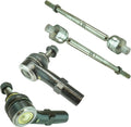 TRQ Front Inner and Outer Tie Rod Set for Volkswagen Jetta GTI