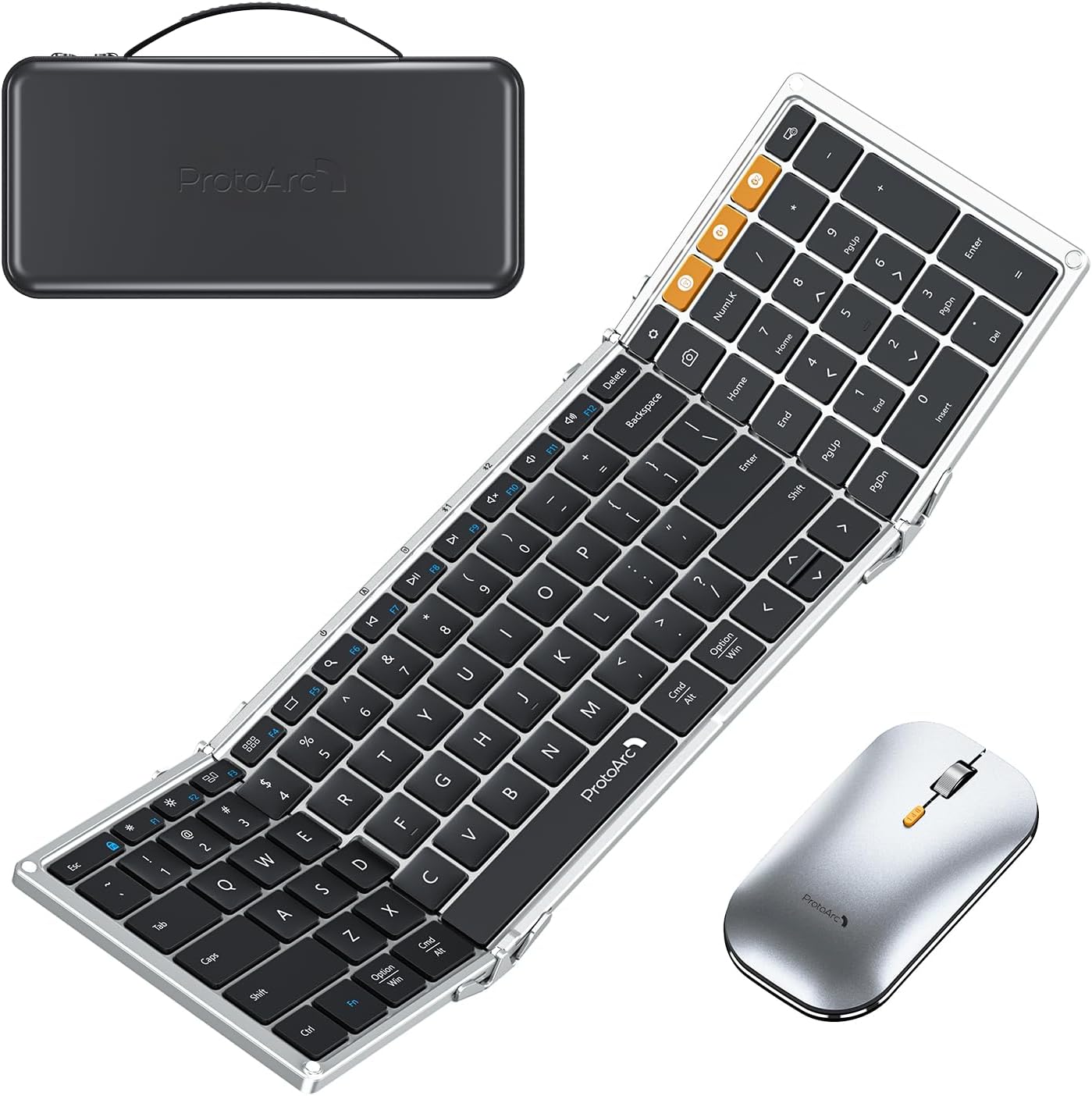ProtoArc Foldable Keyboard and Mouse for Business Travel