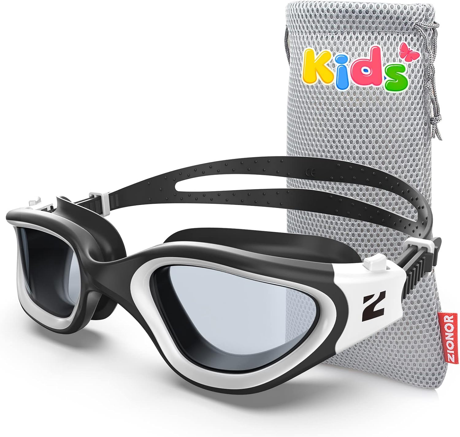 ZIONOR Kids Swim Goggles - Anti-fog for Ages 6-14
