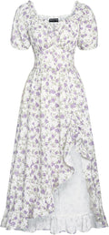 Scarlet Darkness Renaissance Dress Women Cottagecore Corset Maxi