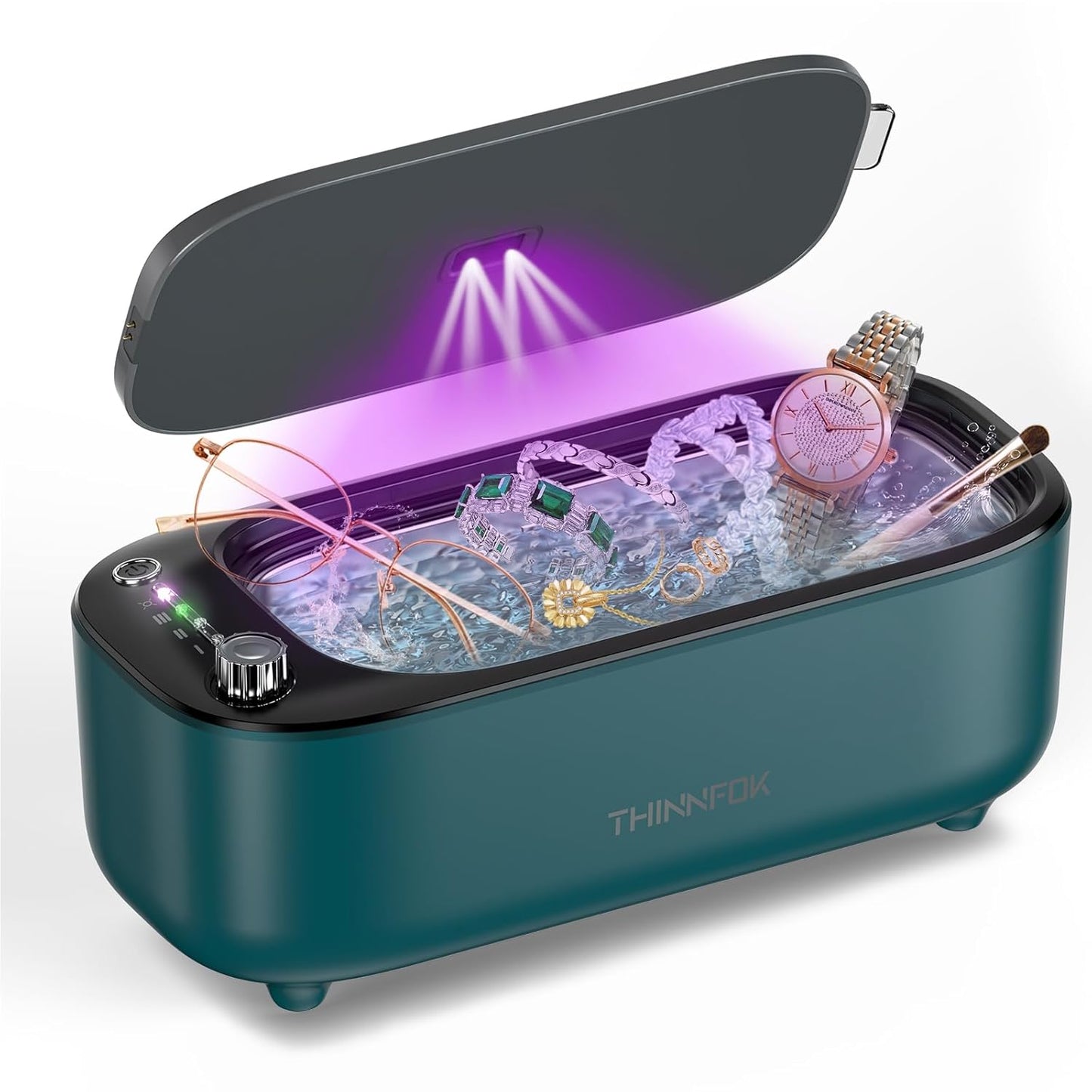 AI Ultrasonic Jewelry Cleaner with Smart Variable Frequency