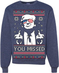 President Trump Shot Ugly Sweater