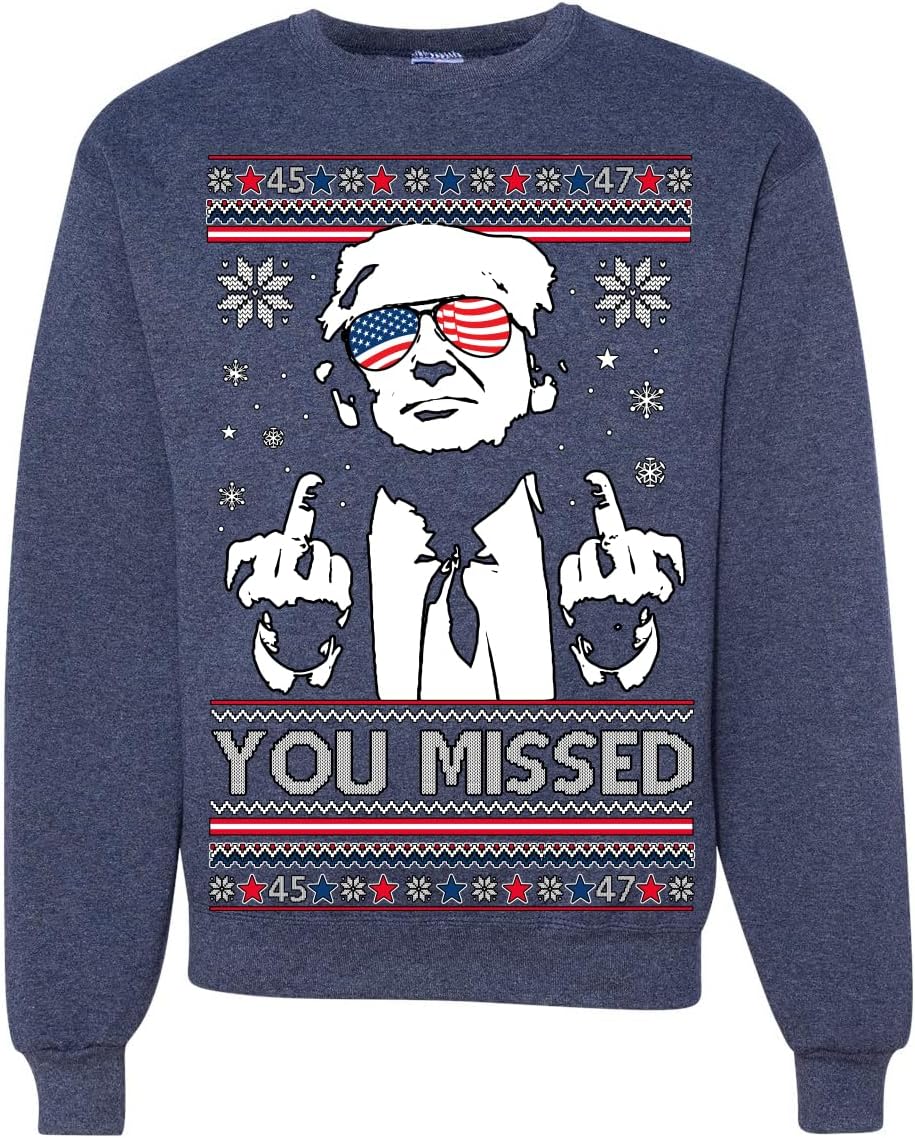 President Trump Shot Ugly Sweater