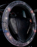 Ultra Bling Steering Wheel Cover with Sparkly Rhinestones - Shiny