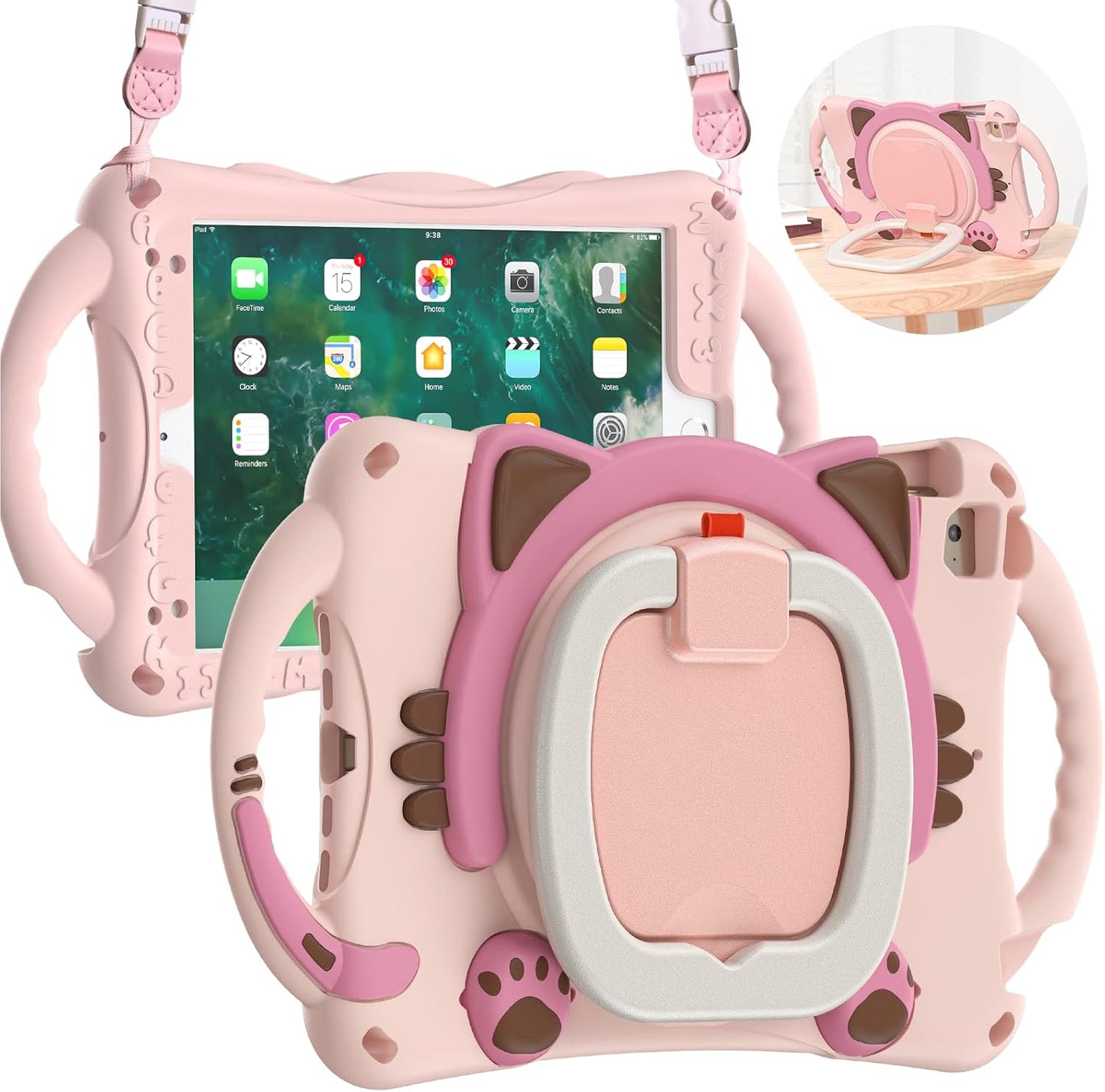 Cute Cat Case for iPad Mini 5th/4th/3rd/2nd/1st Gen 7.9 in