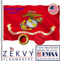 USMC Flag 4x6 Outdoor Heavy Duty Made in USA for Proud Patriots