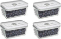 ZWILLING Fresh & Save 4-pc Small Glass Vacuum Containers
