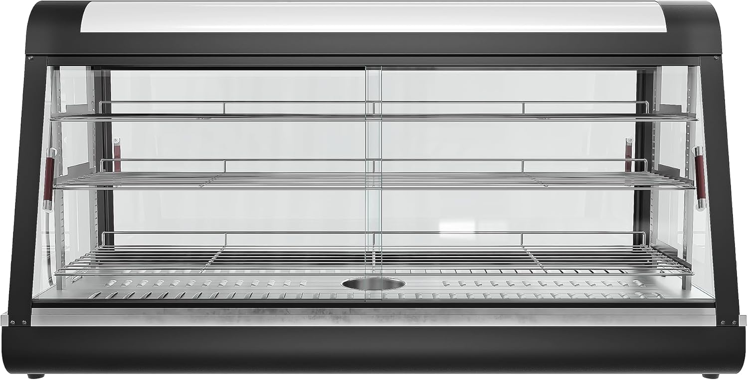 Countertop Food Warmer with Adjustable Temperature for Display